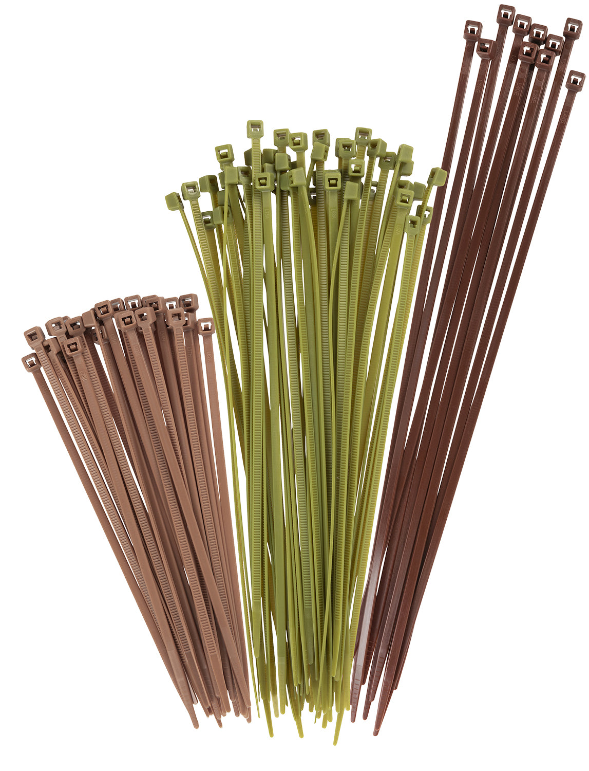 Vanish Camo Nylon Cable Ties for Hunting Blinds 100-Piece Assortment Pack