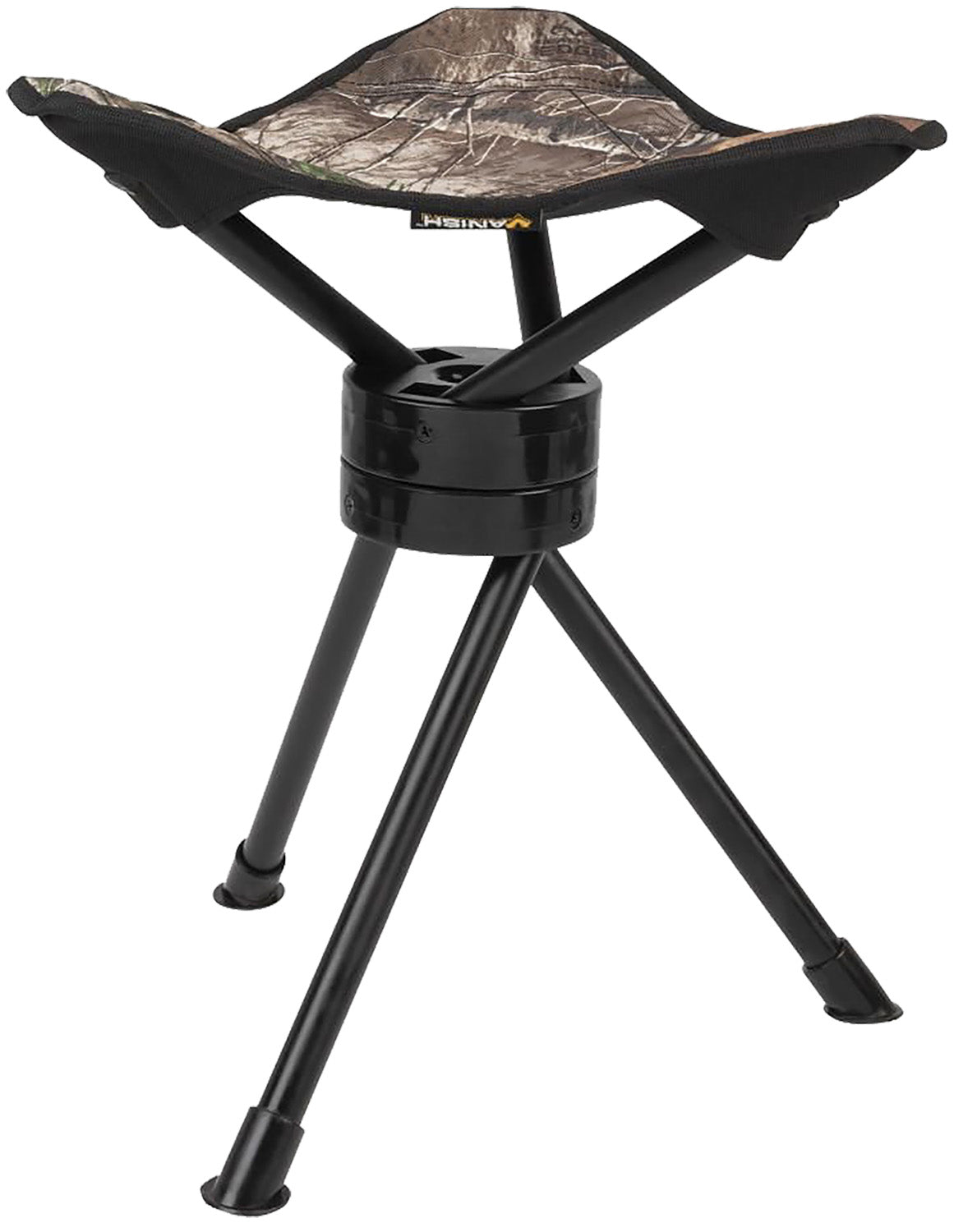 Vanish 5913 Realtree Edge Compact Swivel Tripod Stool Steel Frame