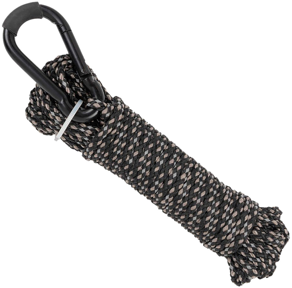 Allen Reflective Hunting Hoist Rope 7248 Black 25 Foot Low Snag Design