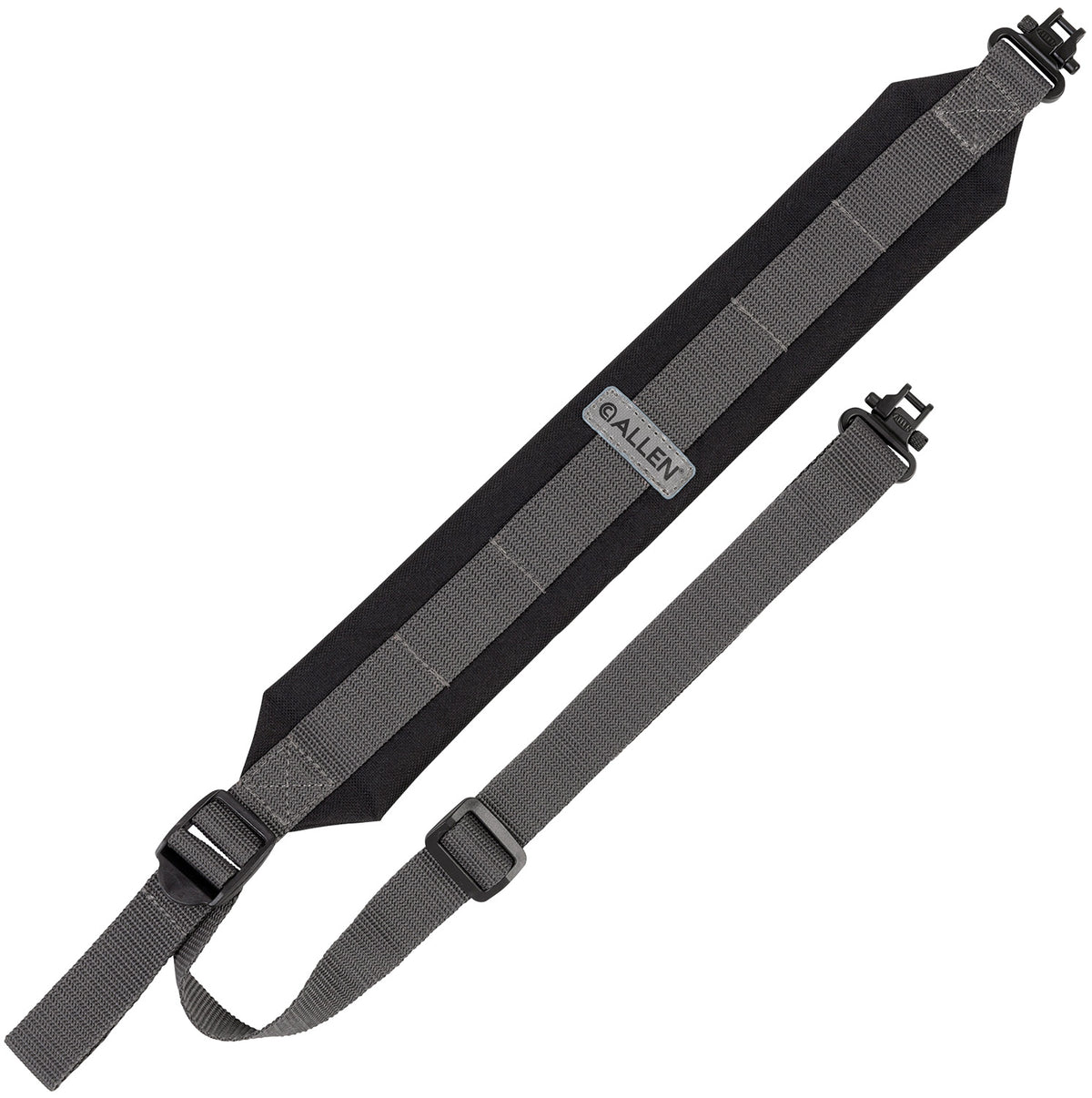 Allen 8545 Durango Endura Black/Gray Rifle Sling with Foam Padding and Rugged Build