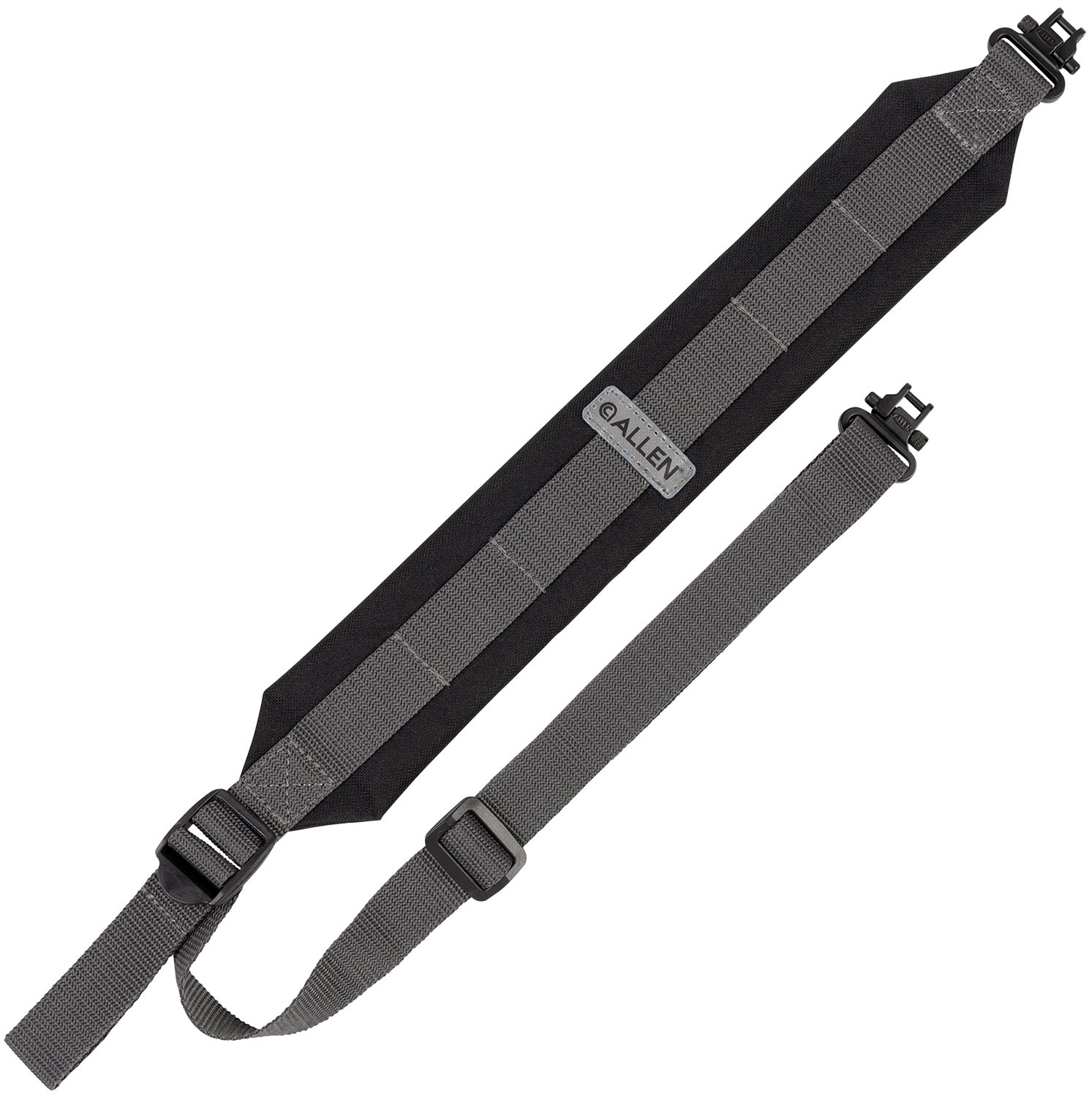 Allen 8545 Durango Endura Black/Gray Rifle Sling with Foam Padding and Rugged Build