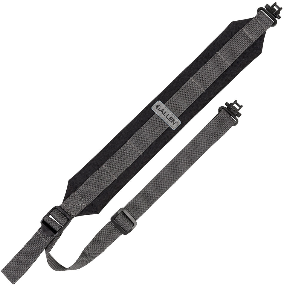 Allen 8545 Durango Endura Black/Gray Rifle Sling with Foam Padding and Rugged Build