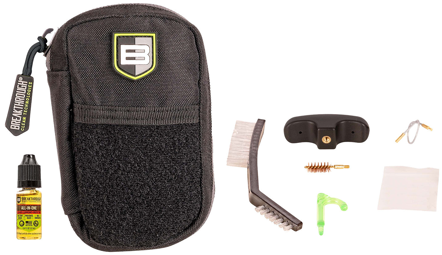 Breakthrough Clean BT-COP-44 .44/.45 Cal Badge Series Pull-Through Gun Cleaning Kit