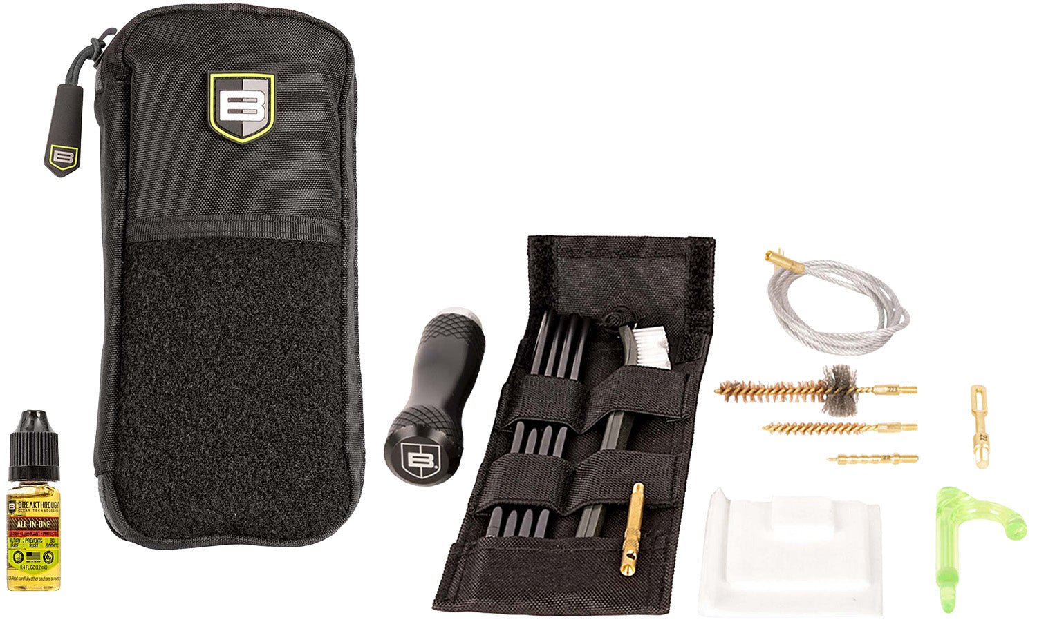 Breakthrough Clean BT-MPK-223 5.56mm Badge Series Combo Rod & Pull-Through Cleaning Kit