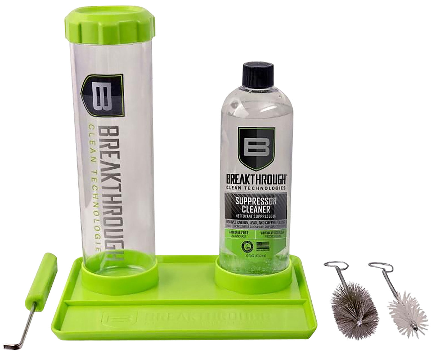 Breakthrough Clean Suppressor Cleaning Kit with 16 oz Suppressor Cleaner