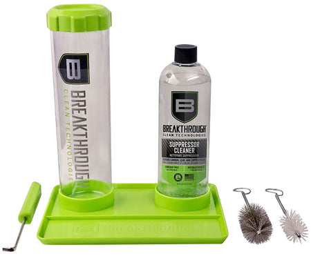 Breakthrough Clean Suppressor Cleaning Kit with 16 oz Suppressor Cleaner