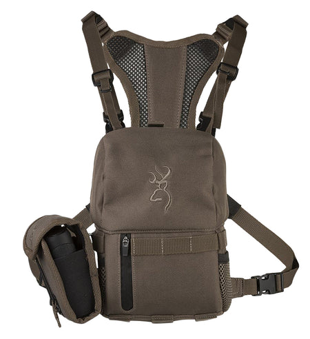 Browning Speed Bino Hub Major Brown One-Hand Access Bino Harness