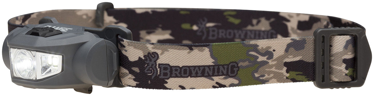 Browning Range Dual Fuel Headlamp Dark Gray Wide Angle Plus Long Distance Beam LED
