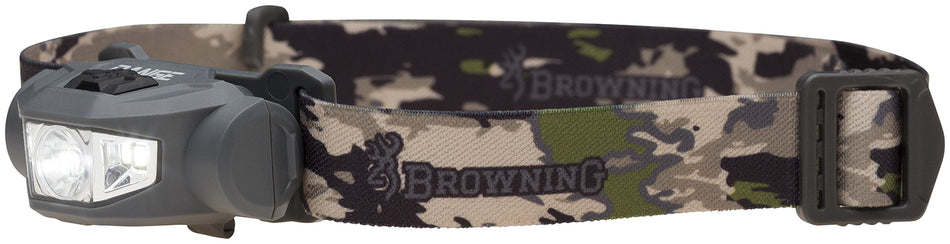 Browning Range Dual Fuel Headlamp Dark Gray Wide Angle Plus Long Distance Beam LED