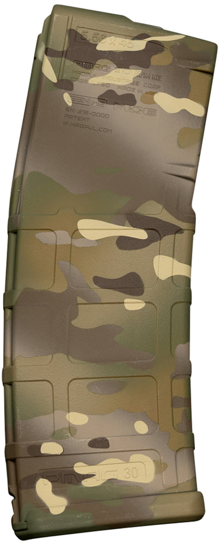 Weapon Works 228040 AR/M4 PMAG GEN M2 MOE 30rd 5.56x45mm MultiCam Polymer Rifle Magazine