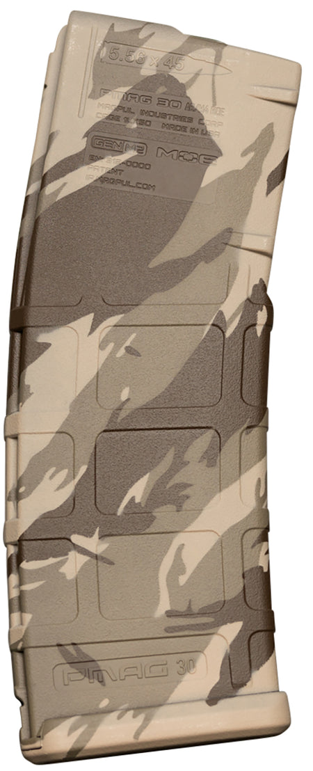 Weapon Works 228037 Desert VTS Polymer PMAG GEN M2 MOE 30 Round 5.56x45mm AR-15 Magazine