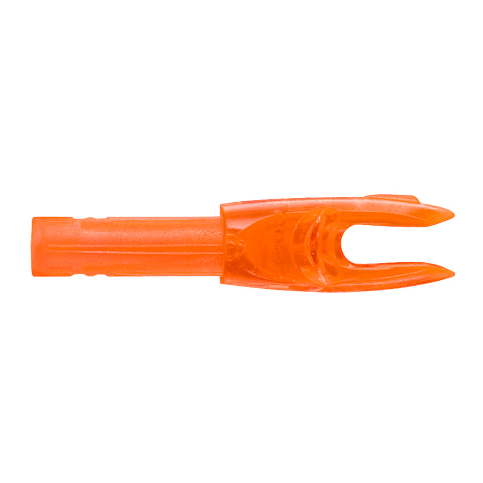 Easton 4mm G-Nock Small Groove Orange, 12 pk.