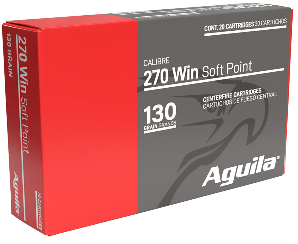 Aguila InterLock  130 Grain .270 Winchester 3050 fps