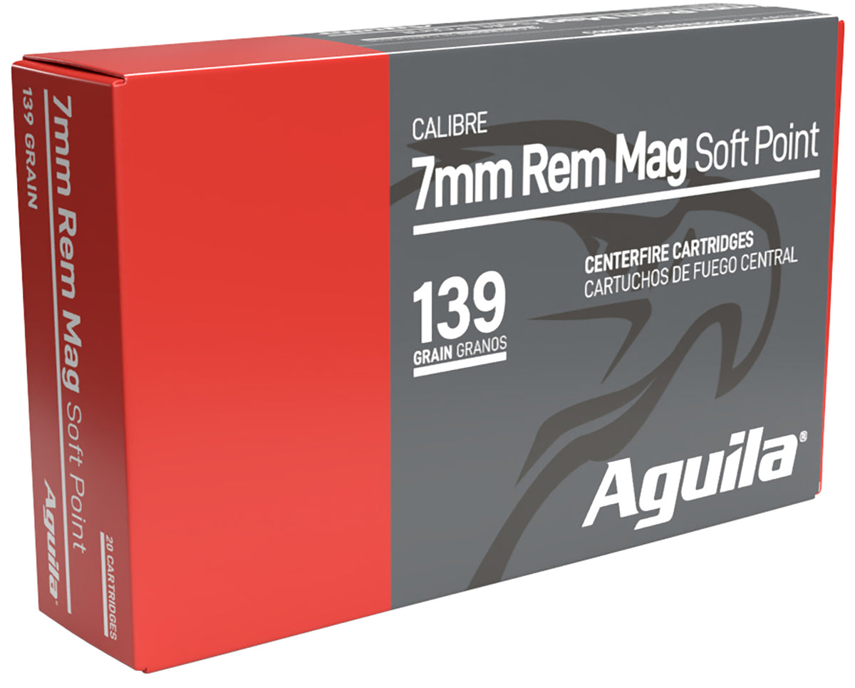 Aguila InterLock  139 Grain 7mm Remington Mag 3140 fps