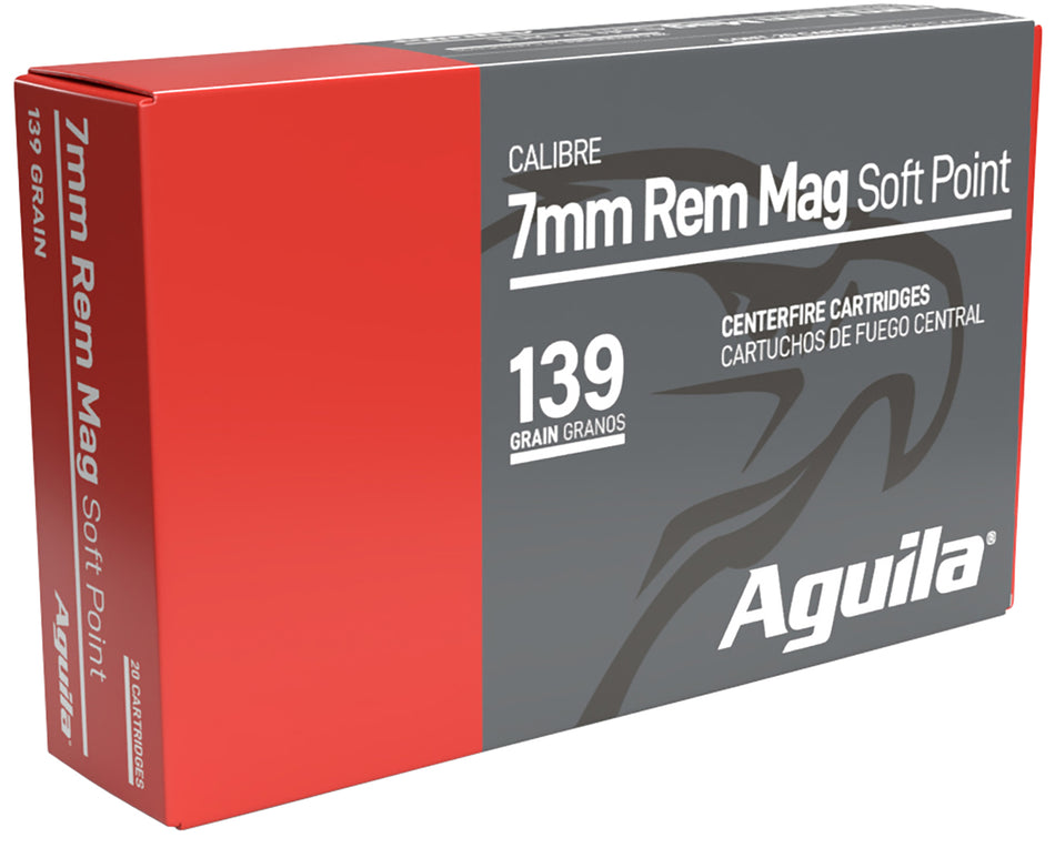 Aguila InterLock  139 Grain 7mm Remington Mag 3140 fps