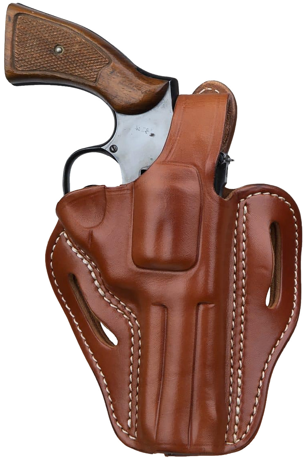 1791 Gunleather Classic Brown Leather RVHX-2 OWB Thumbbreak Holster K/L-Frame Up to 4" Barrel Right Hand