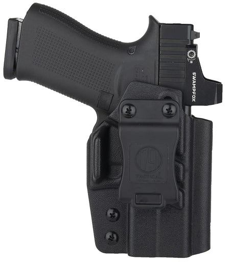 1791 Gunleather Glock 43X MOS Tactical IWB Black Kydex Holster Right Hand Belt Clip Concealed Carry