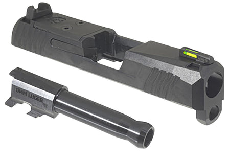 Ruger Max-9 9mm Optic Ready Slide Assembly w/ Serrations, Black, Fits Model 3518