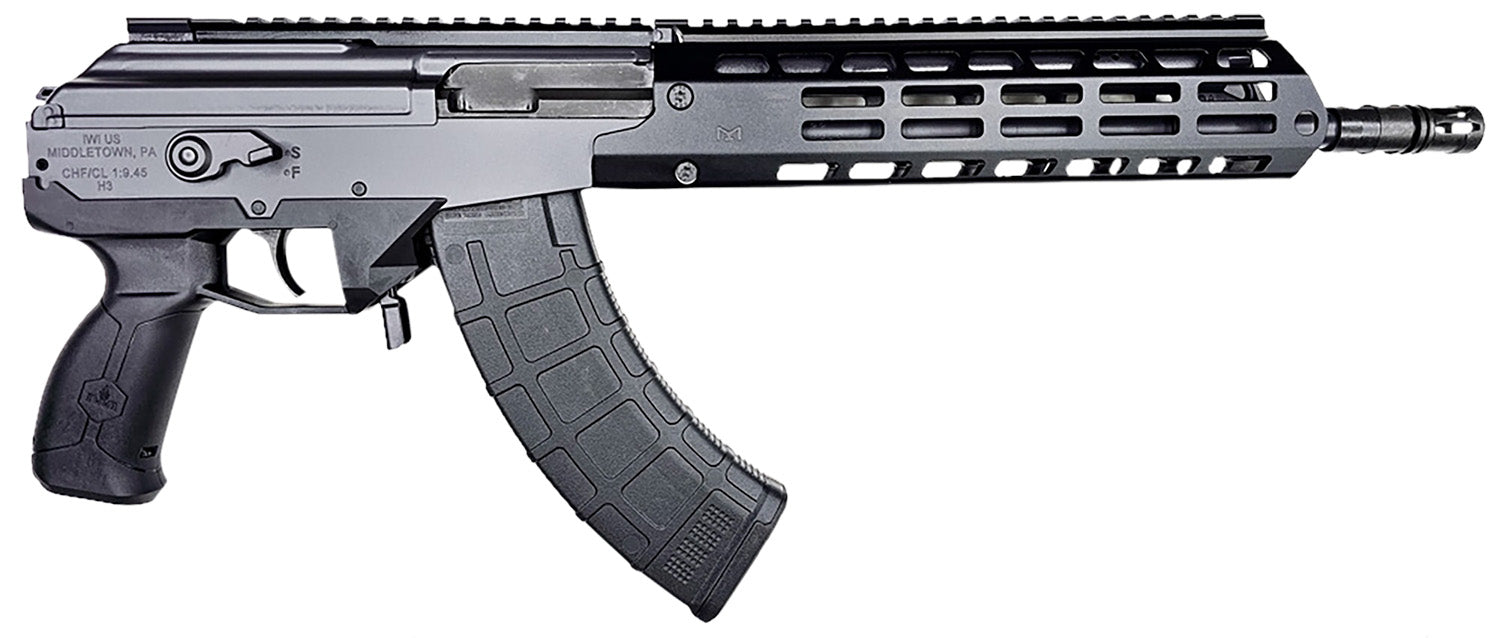 IWI US GAP33 Galil Ace Gen II 7.62x39mm 30+1 13" Black Nitride Threaded Barrel, M-LOK Handguard, Black Picatinny Rail Receiver, Black Grip, Right Hand