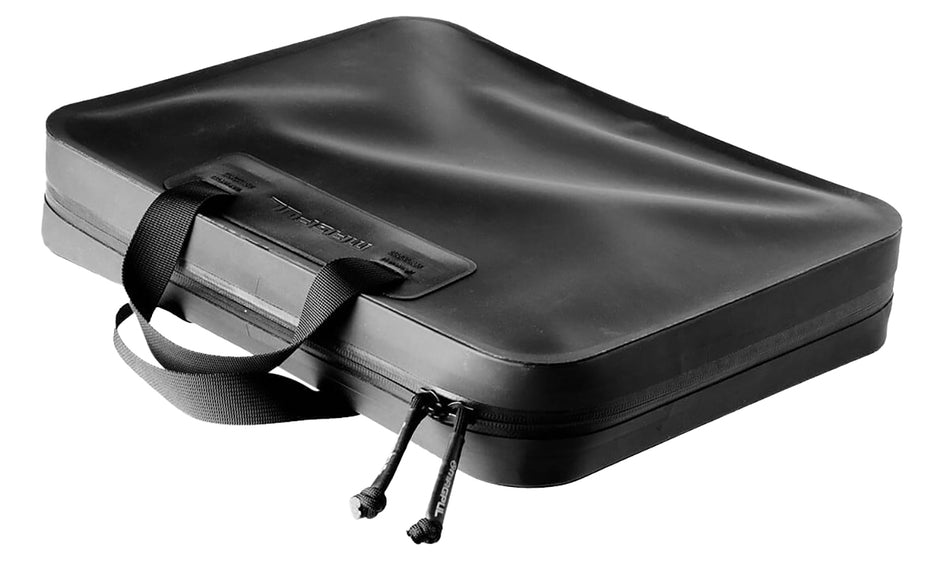 Magpul MAG1360-001 DAKA Double Pistol Case Black DAKA Material with Pistol Sleeves and Mag Pouches