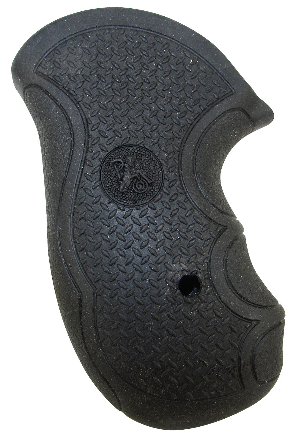 Pachmayr 02483 SP101 Revolver Diamond Pro Grip Black Rubber Diamond Plate Texture