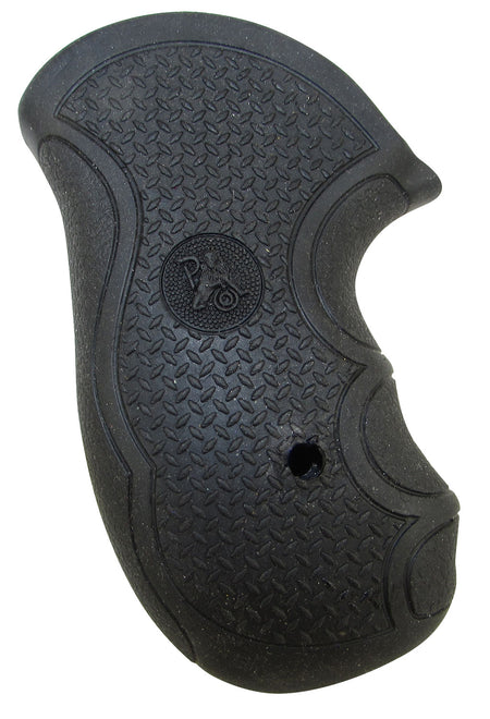 Pachmayr 02483 SP101 Revolver Diamond Pro Grip Black Rubber Diamond Plate Texture