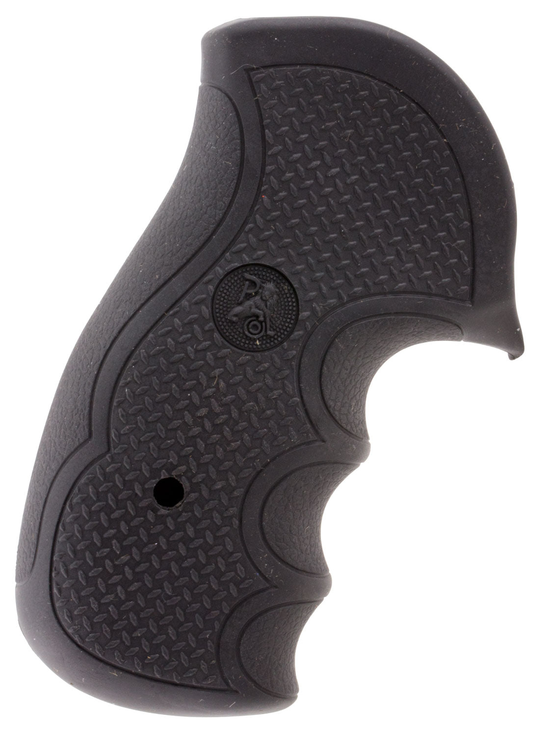 Pachmayr 02484 GP100 Revolver Diamond Pro Grip Black Rubber Diamond Plate Texture