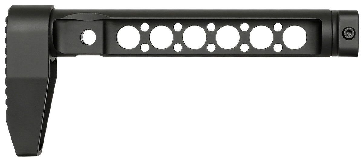 Midwest Industries MISTAPLWS AR-15 Stock Tube Black Hardcoat Anodized Aluminum