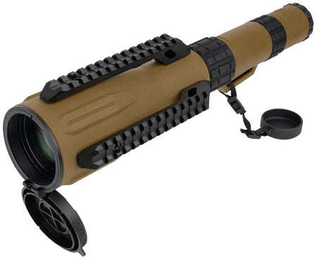 Steiner 2918 TS740 Coyote Brown 7-40x60mm Straight Body Spotting Scope Mil Dot