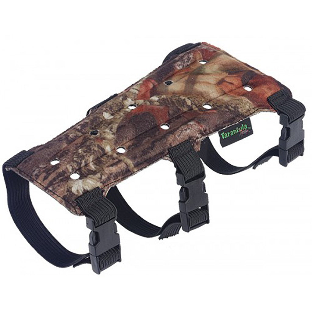 Tarantula Three Strap Buckle Armguard Mossy Oak BreakUp Pattern 9 Inch