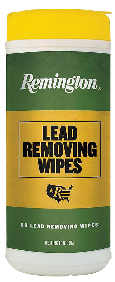 Remington Lead Removing Wipes RLRW 60 Count Firearm Cleaning