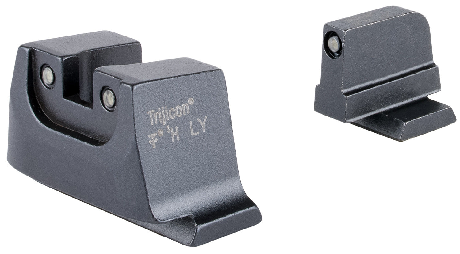 Trijicon DI Suppressor/Optic Height Sights SA240C601150 Black Outline Front Green Tritium Rear S&W M&P C.O.R.E. M2.0