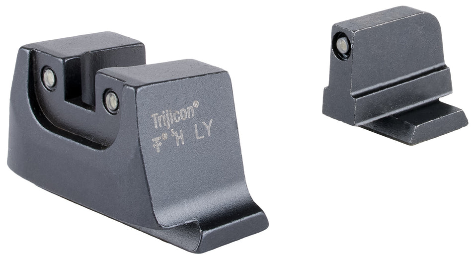 Trijicon DI Suppressor/Optic Height Sights SA240C601150 Black Outline Front Green Tritium Rear S&W M&P C.O.R.E. M2.0