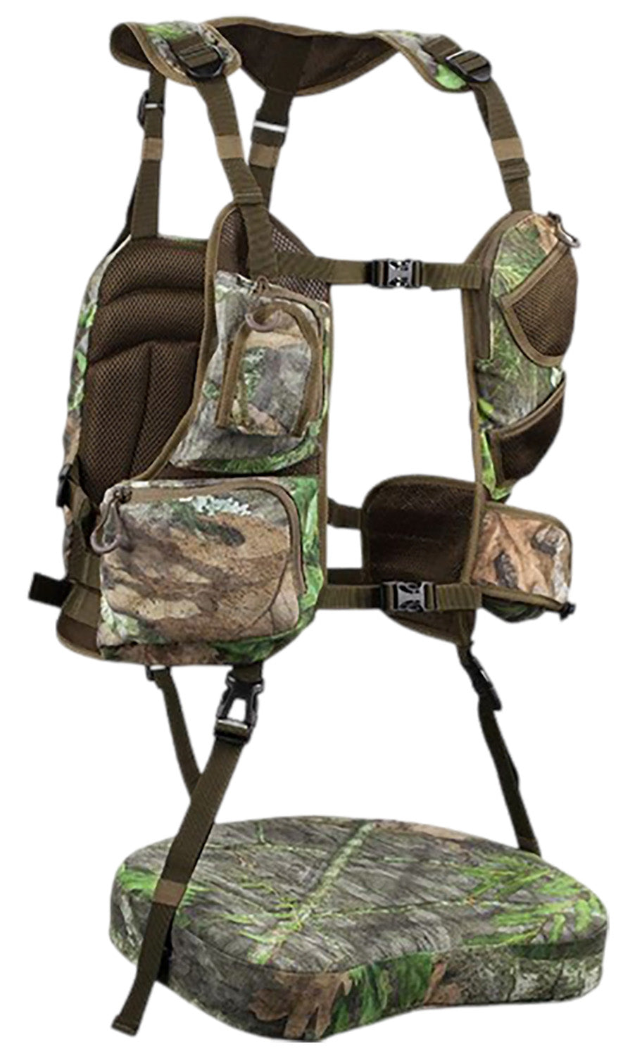 Knight & Hale Run N Gun Turkey Field Vest Mossy Oak Obsession Pattern