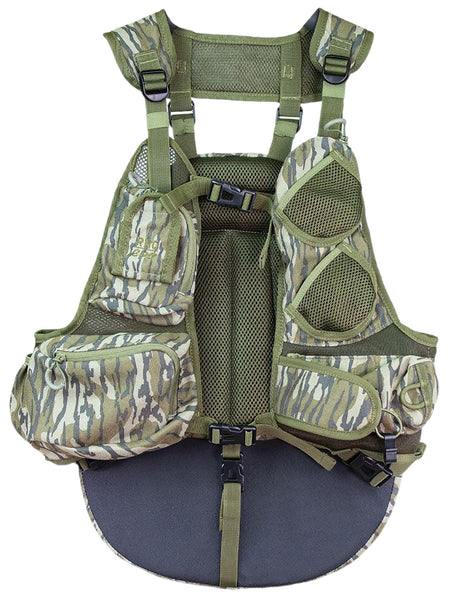 Knight & Hale Run N Gun Turkey Field Vest with Decoy Sling Mossy Oak Bottomland Camo