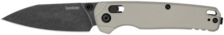 Kershaw 6105 Bel Air Pocket Folder 3" Reverse Tanto MagnaCut Blade, Bright Nickel Cerakote Aluminum Handle