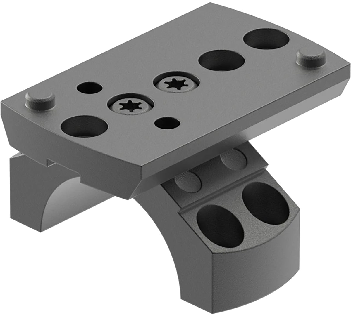 Leupold 175541 Matte Black Aluminum 1" DeltaPoint Pro Ring Mount Kit Picatinny Weaver