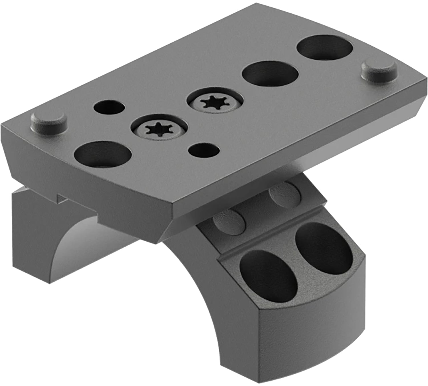 Leupold 175541 Matte Black Aluminum 1" DeltaPoint Pro Ring Mount Kit Picatinny Weaver