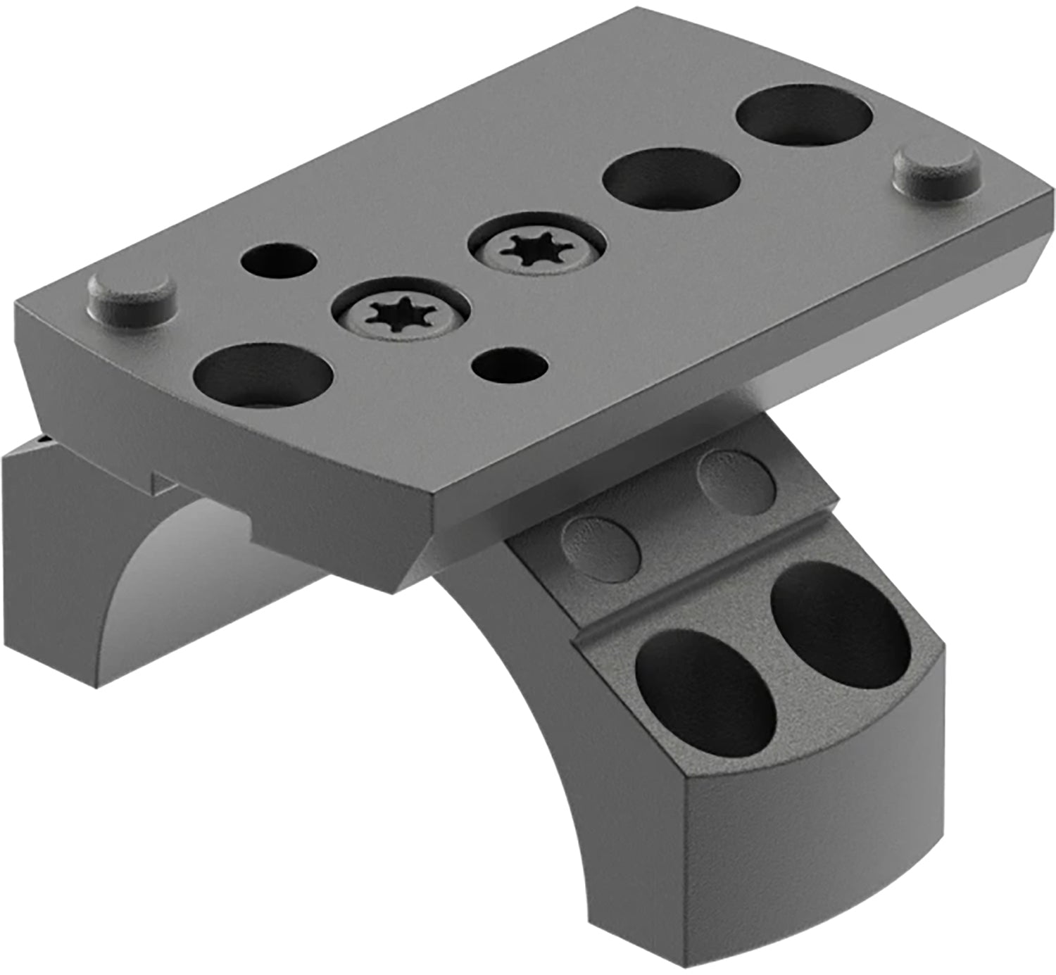 Leupold 175550 Matte Black Aluminum 30mm DeltaPoint Pro Ring Mount Kit Picatinny Weaver