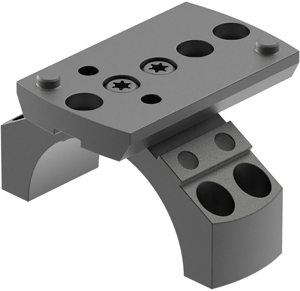 Leupold 175558 Matte Black Aluminum 35mm DeltaPoint Pro Ring Mount Kit Picatinny Weaver