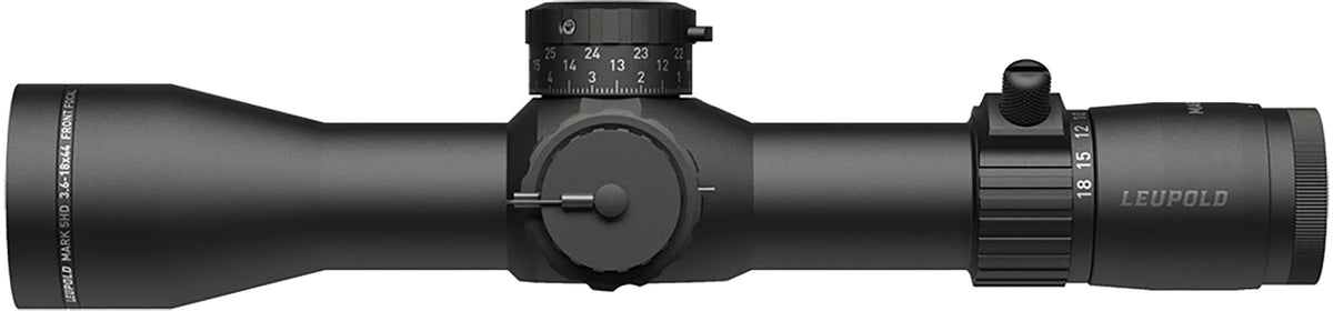 Leupold Mark 5HD 3.6-18x44mm Black Riflescope, Illuminated FFP Tremor 3 Reticle, 35mm Tube