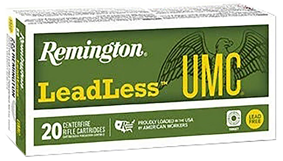 Remington UMC Leadless .223 Remington 55 grain Lead Free Jacketed ammunition