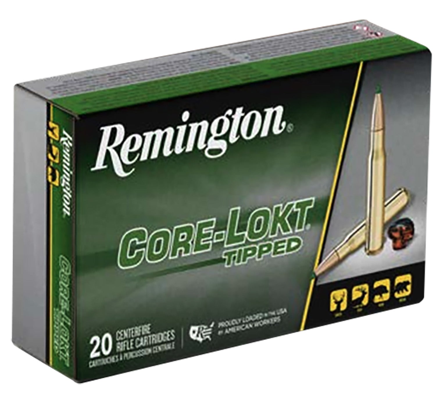 Remington Core-Lokt Tipped 7mm PRC 175 grain Core Lokt Tipped Polymer Tip ammunition