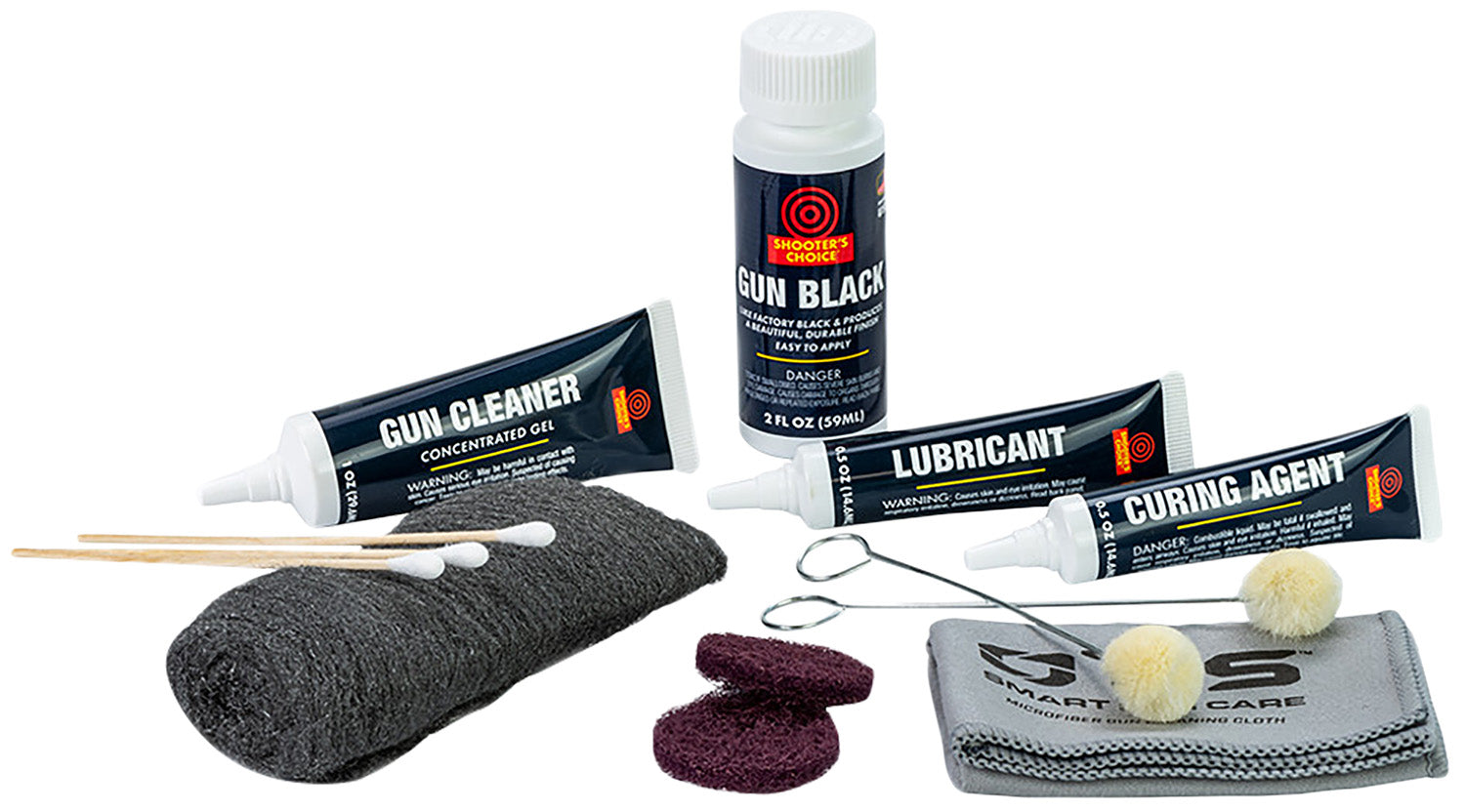 Shooters Choice Cold Black Firearm Refinishing Kit with Gun Black and Cleaner Gel