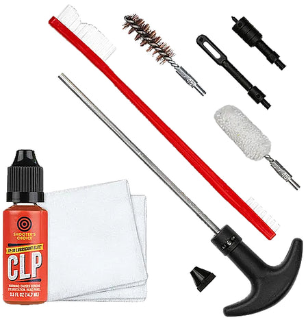 Shooters Choice SHFSRK45 .45 Cal Gun Cleaning Rod Kit with FP-10 Lubricant