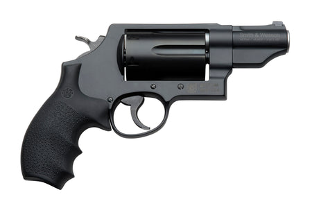 Smith & Wesson 162410 Governor *MA Compliant 45 Colt (LC) Or 2.50" 410 Gauge, 2.75" Black Barrel, 6rd Black PVD Cylinder, Black Scandium Alloy Z-Frame, Polymer Grip