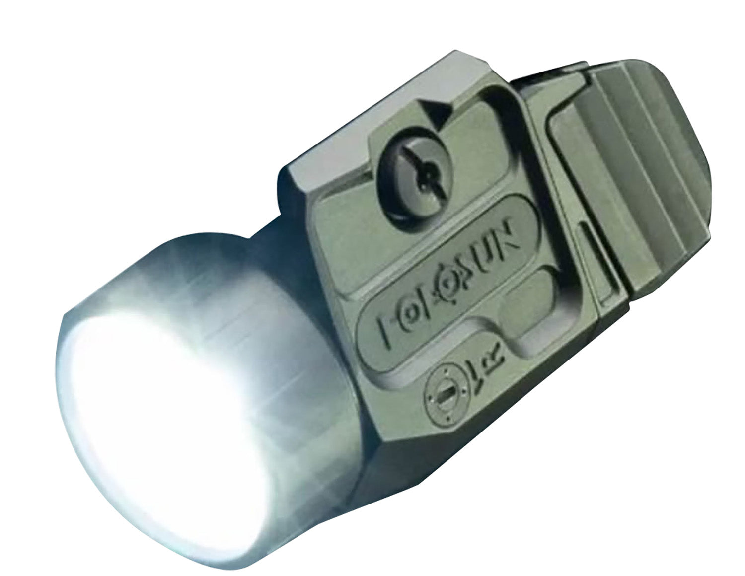 Holosun PIDKPLUS Rail-Mounted Positive Identification Weapon Light 1000 Lumens Black 7075 T-6 Aluminum