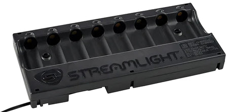 Streamlight 20234 CR123A/SL-59 8-Unit Bank Charger 120 Volt AC Black