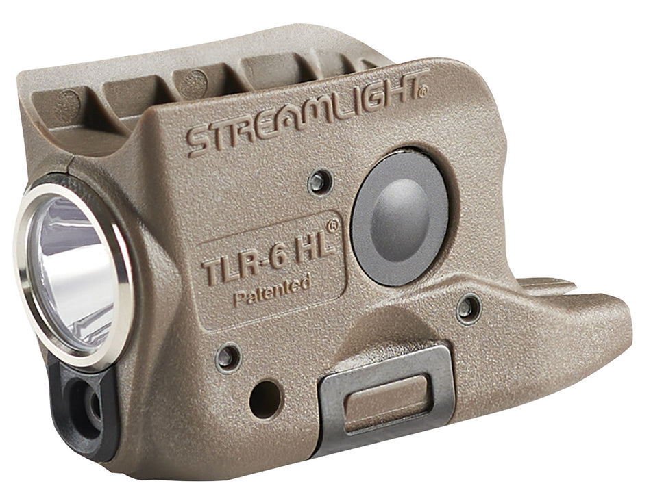 Streamlight TLR-6 HL G Gun Light 69351 FDE Glock 42/43/43X/48 300 Lumens Green Laser Combo