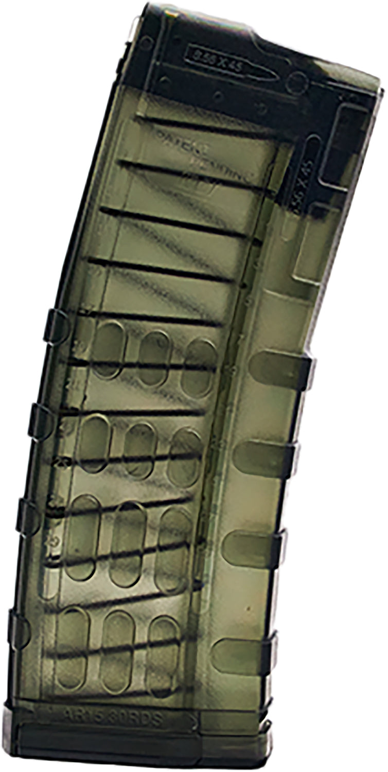 KCI USA KCIMZ065 5.56x45mm NATO 30-Round Black Polymer Magazine for AR-15